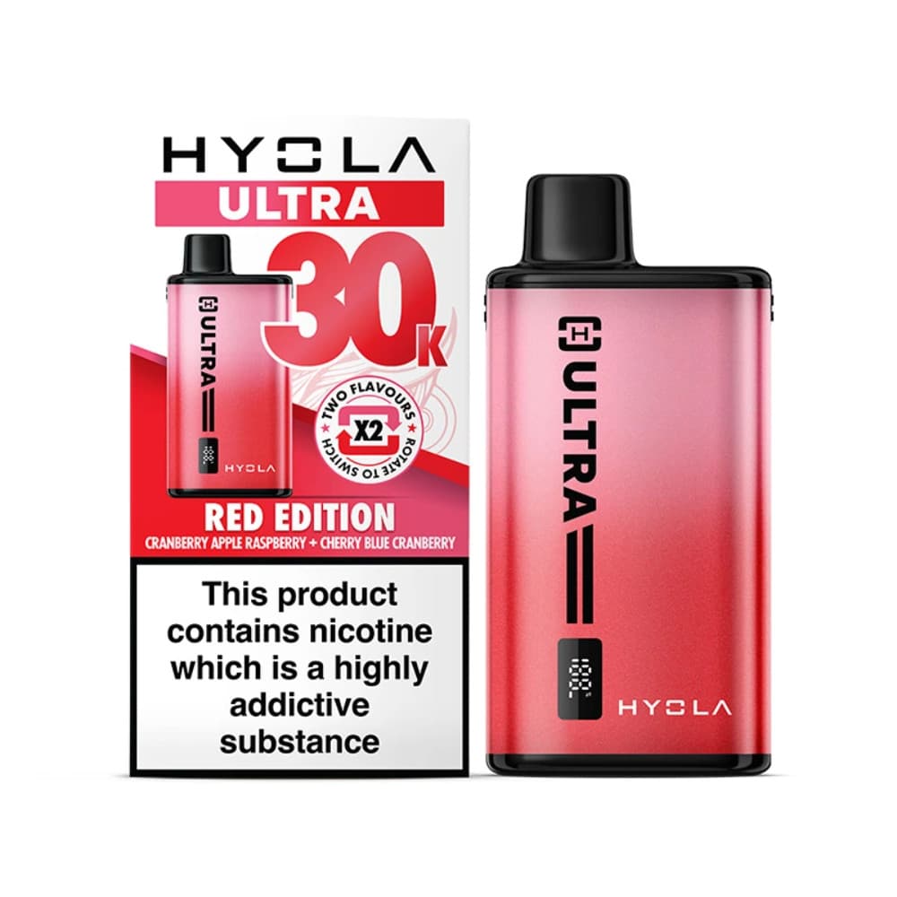  Red Edition Hyola Ultra Plus 30k Prefilled Vape Kit