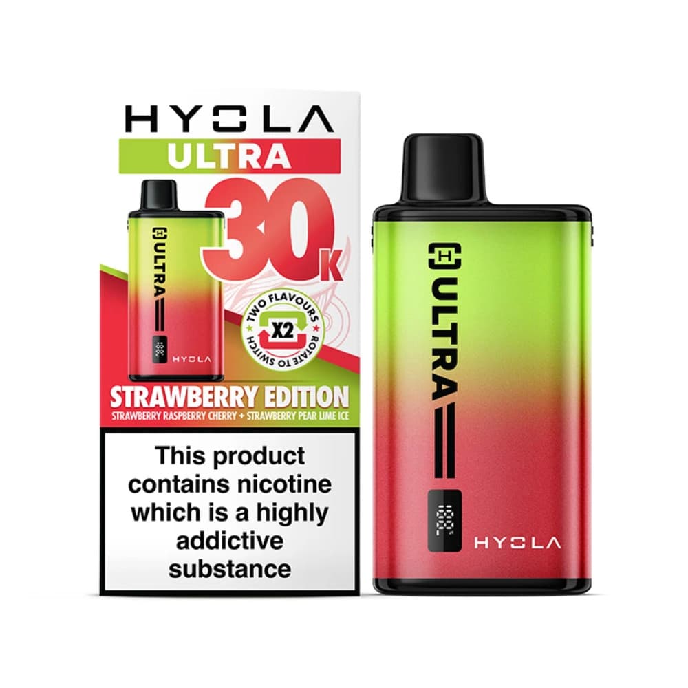 Strawberry Edition Hyola Ultra Plus 30k Prefilled Vape Kit