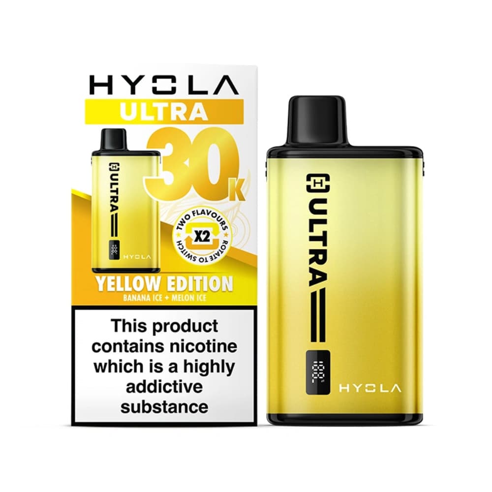  Yellow Edition Hyola Ultra Plus 30k Prefilled Vape Kit