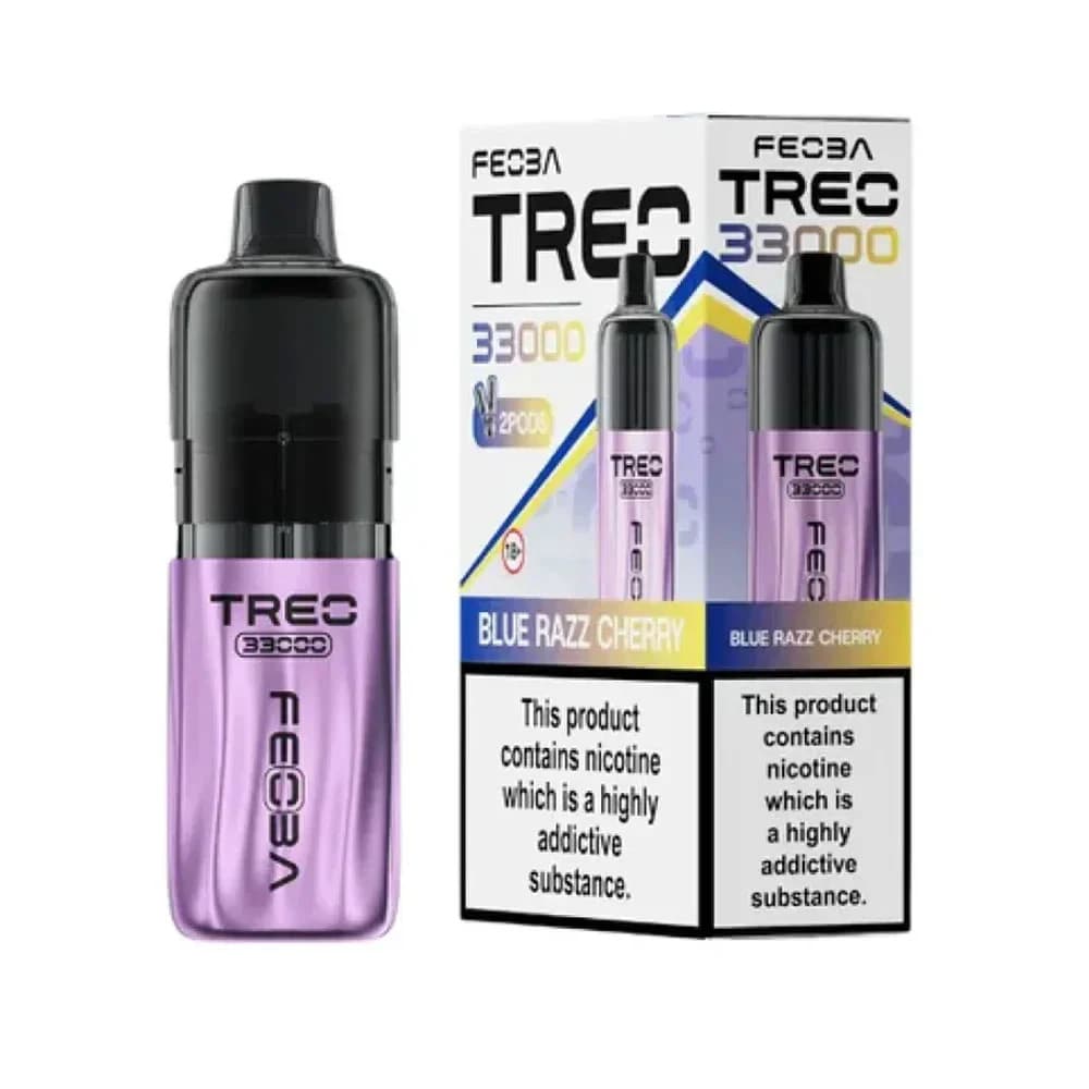 Blue Razz Cherry Feoba Treo 33k Prefilled Vape Kit