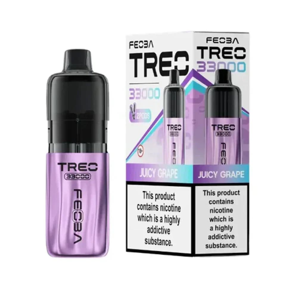  Juicy Grape Feoba Treo 33k Prefilled Vape Kit