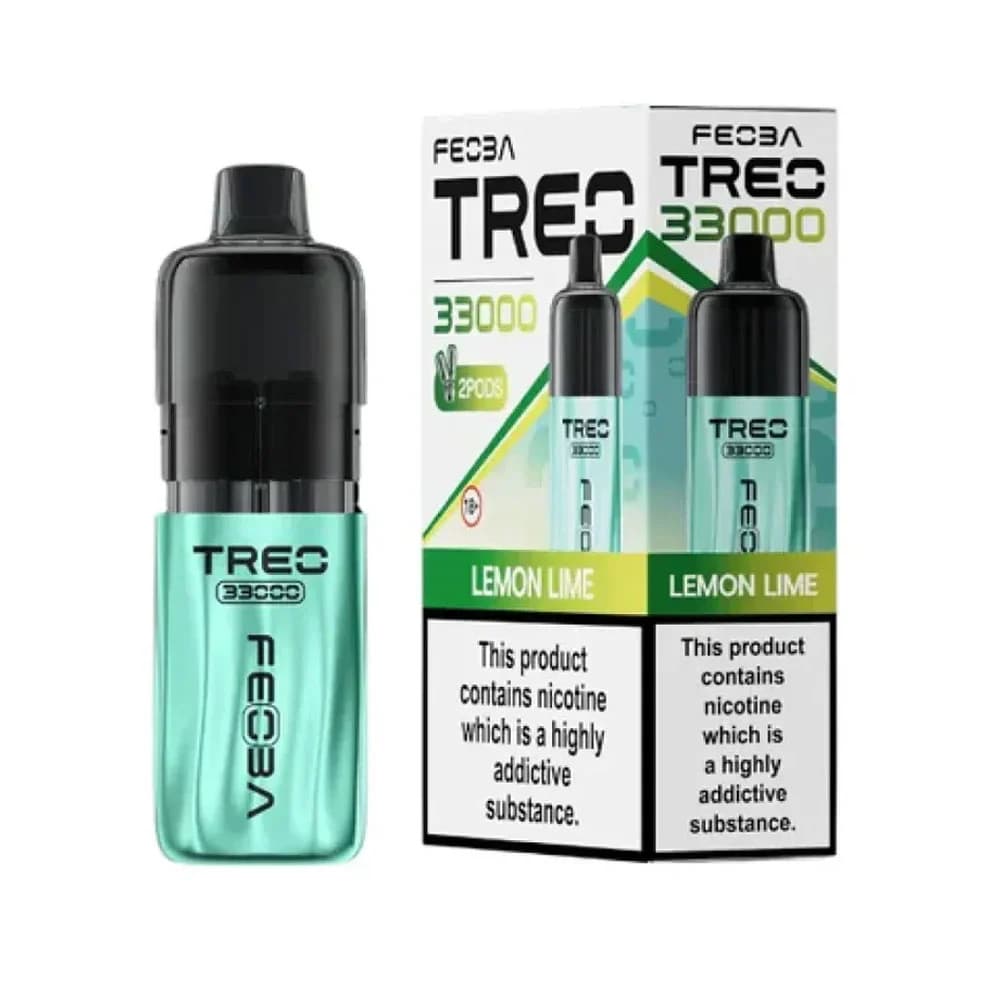  Lemon Lime Feoba Treo 33k Prefilled Vape Kit
