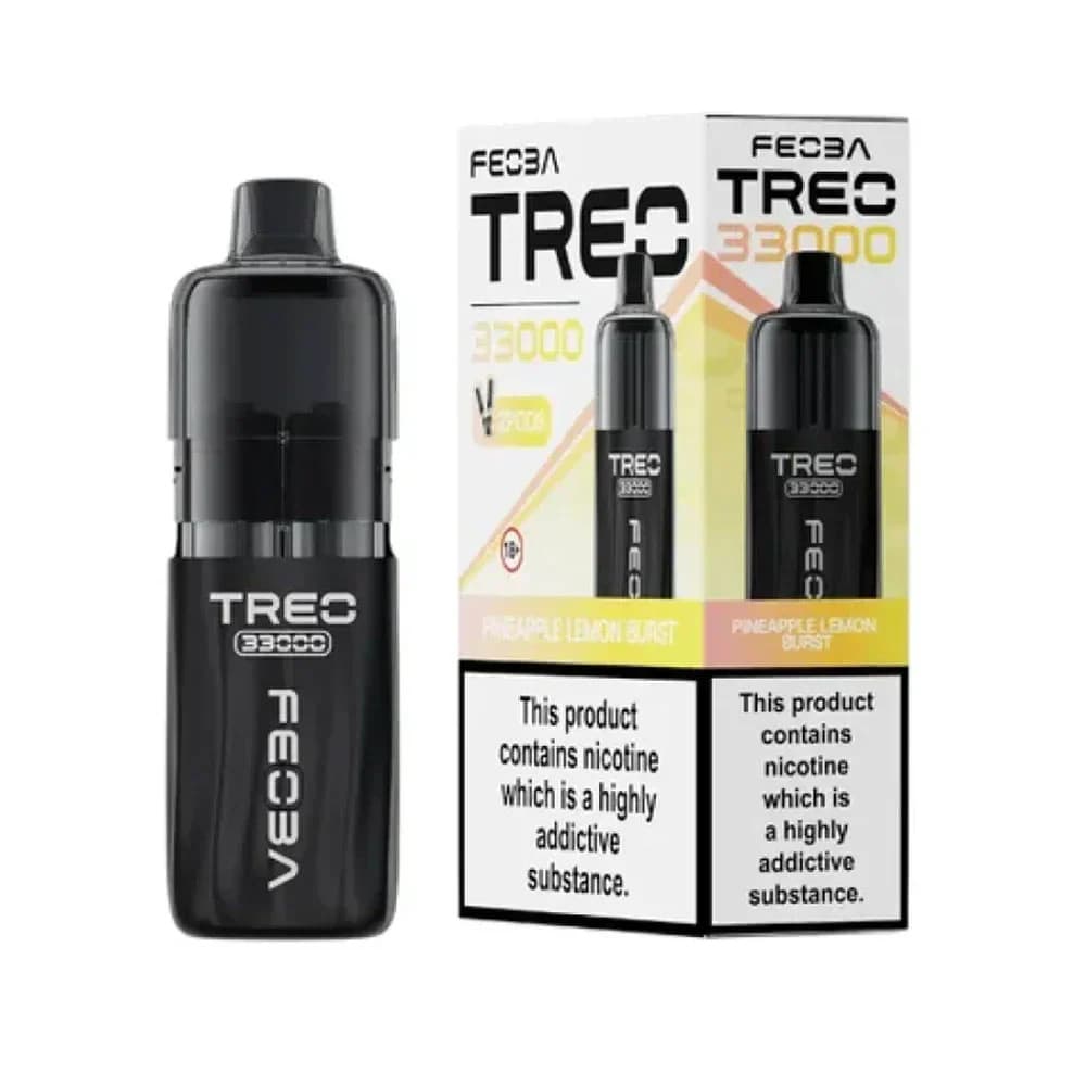  Pineapple Lemon Burst Feoba Treo 33k Prefilled Vape Kit