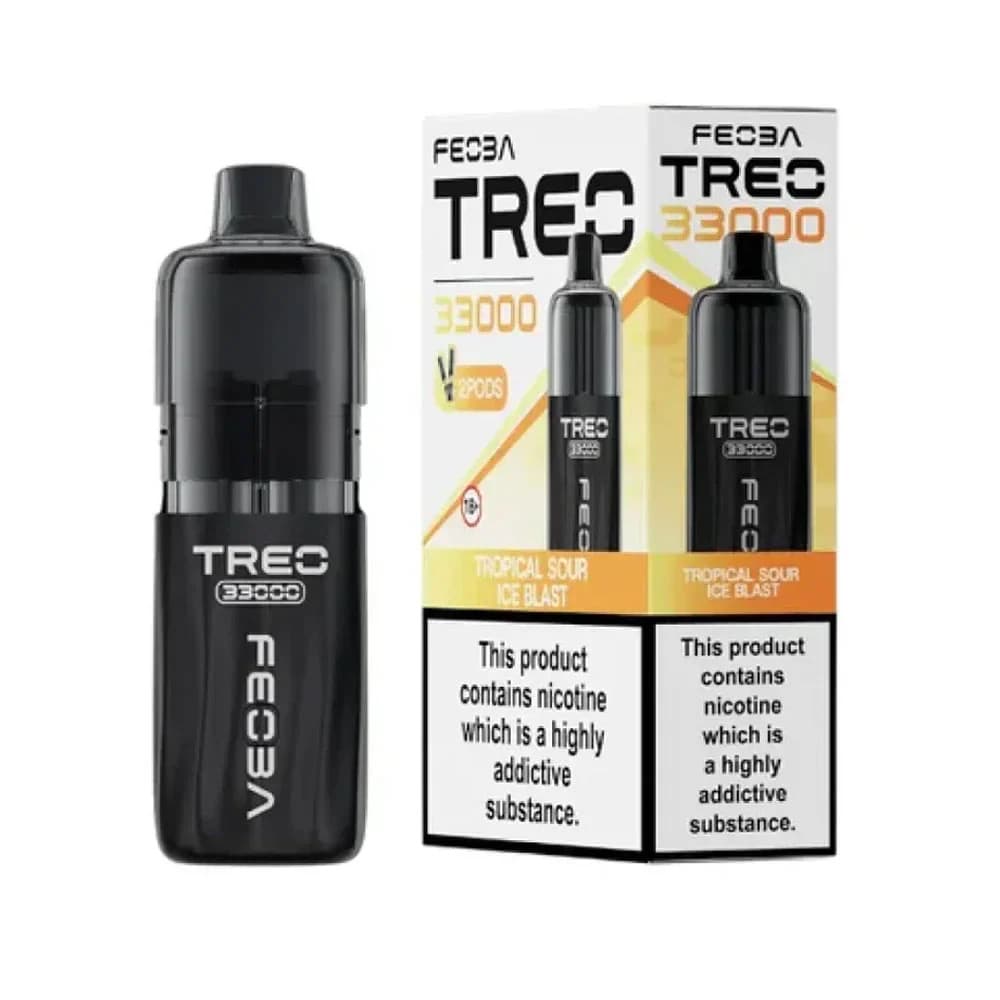  Tropical Sour Ice Feoba Treo 33k Prefilled Vape Kit