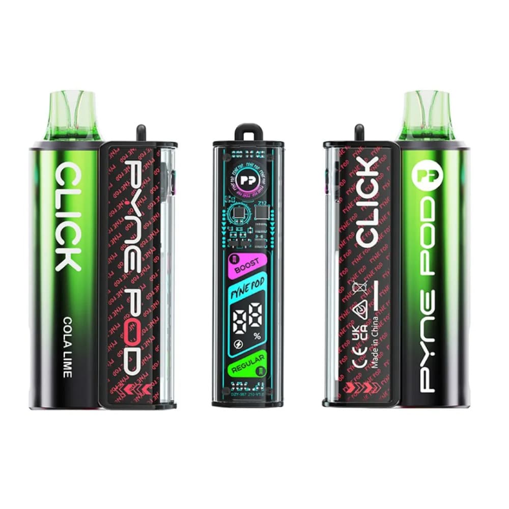  Cola Lime Pyne Pod Click 10k Prefilled Vape Kit