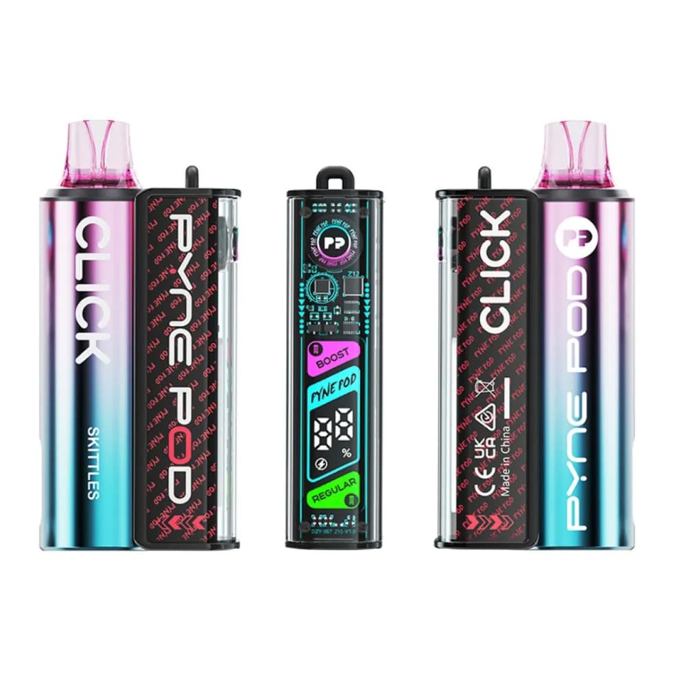  Rainbow Pyne Pod Click 10k Prefilled Vape Kit