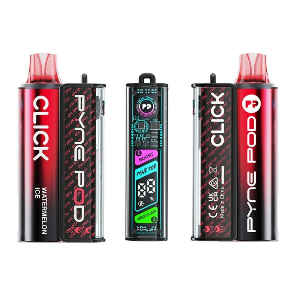  Watermelon Ice Pyne Pod Click 10k Prefilled Vape Kit