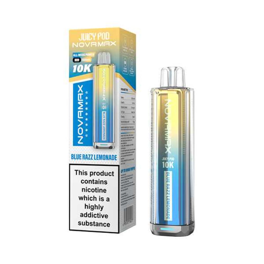  Blue Razz Lemonade Juicypod Novamax 10k