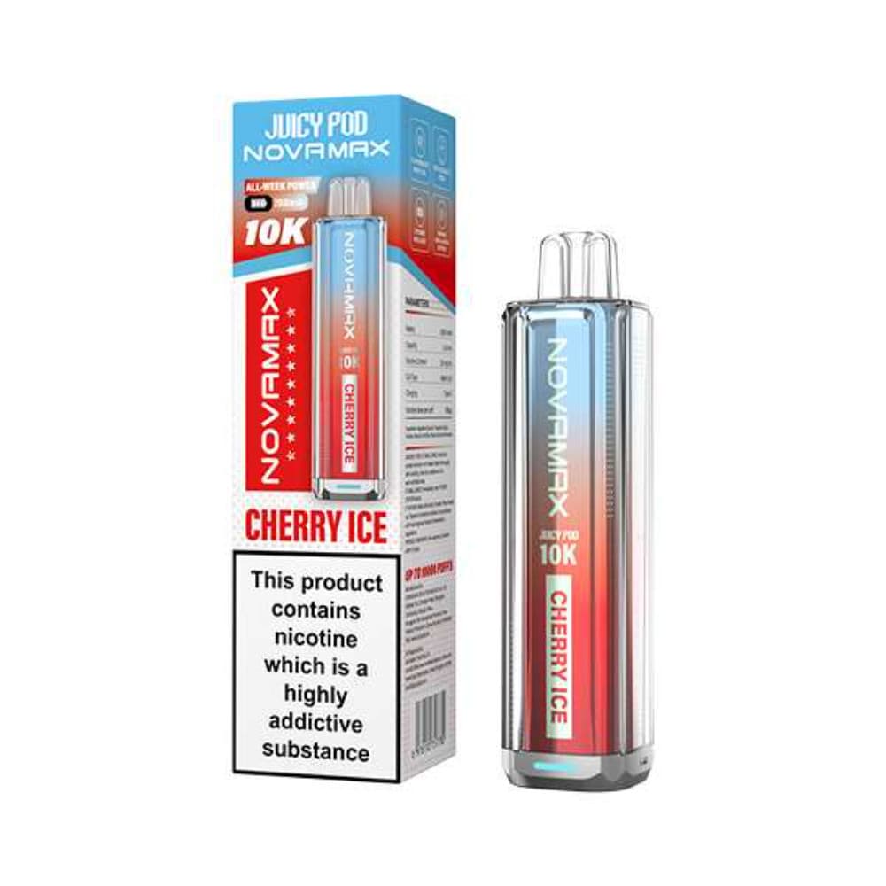  Cherry Ice Juicypod Novamax 10k