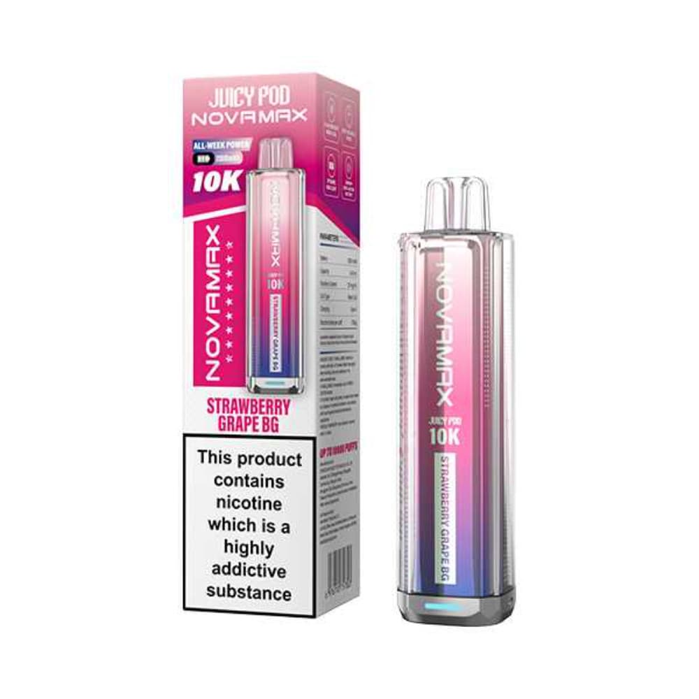  Strawberry Grape BG Juicypod Novamax 10k