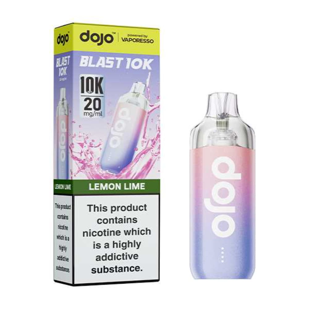  Lemon Lime Vaporesso Dojo Blast 10k Prefilled Vape Kit