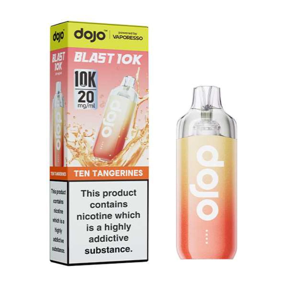  Ten Tangerines Vaporesso Dojo Blast 10k Prefilled Vape Kit