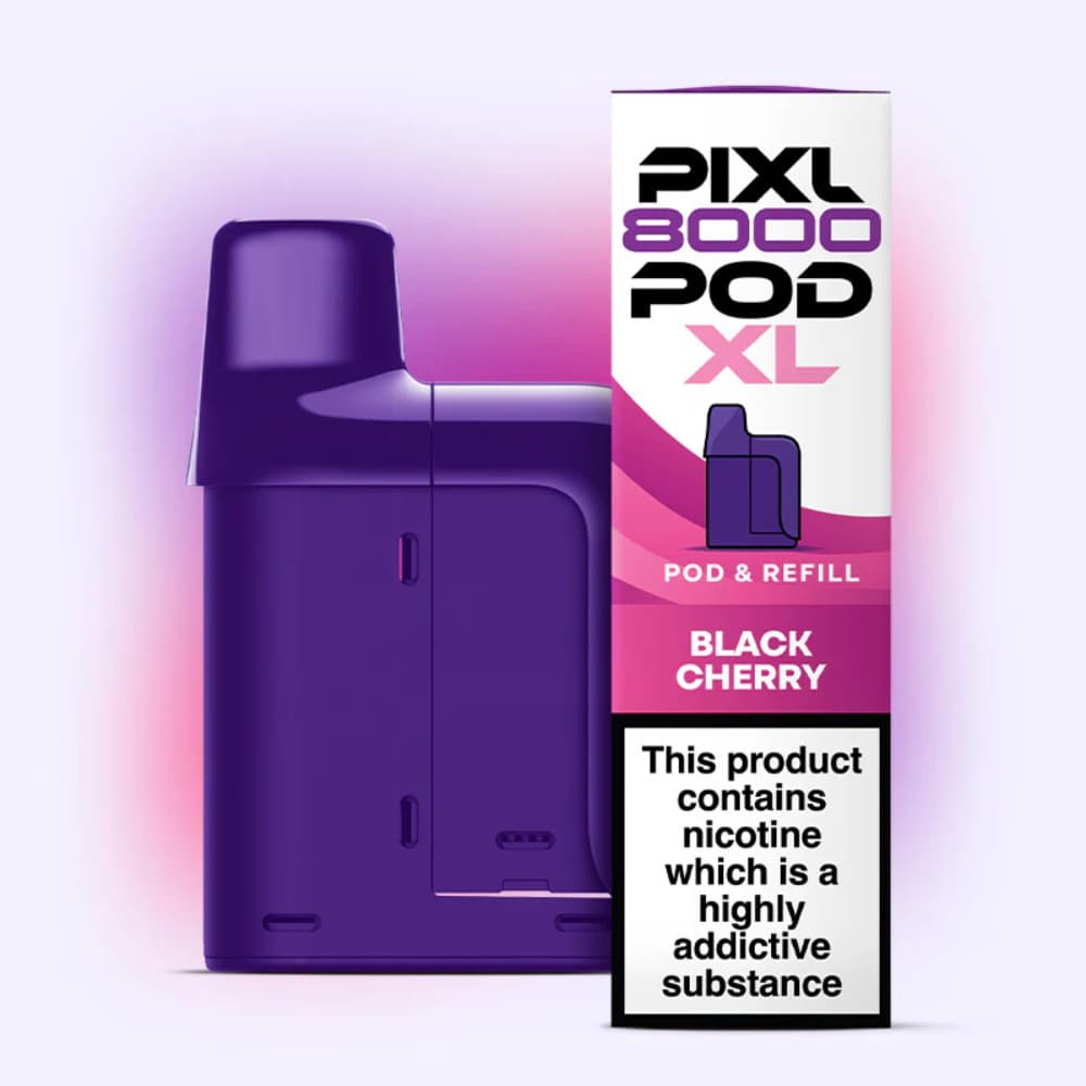  Black Cherry PIXL 8000 Pods