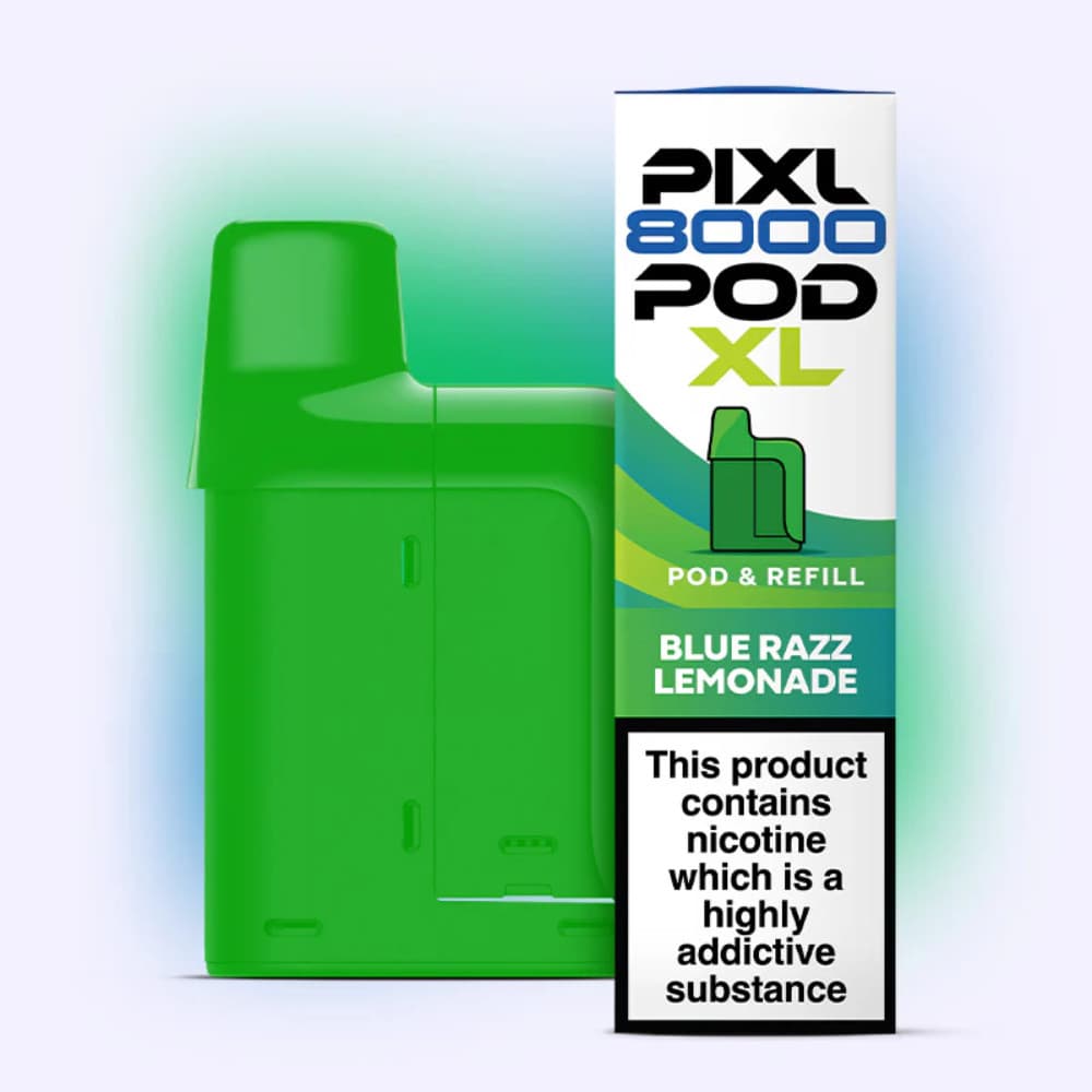  Blue Razz Lemonade PIXL 8000 Pods