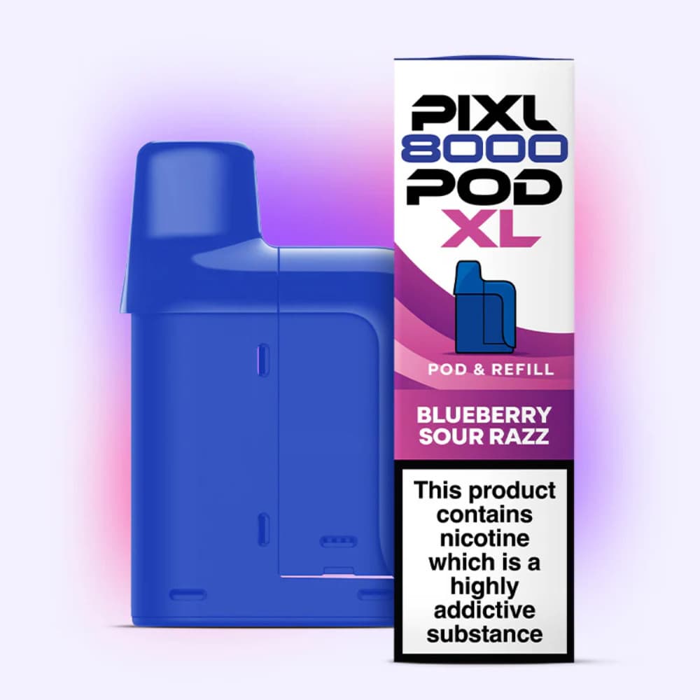  Blueberry Sour Razz PIXL 8000 Pods