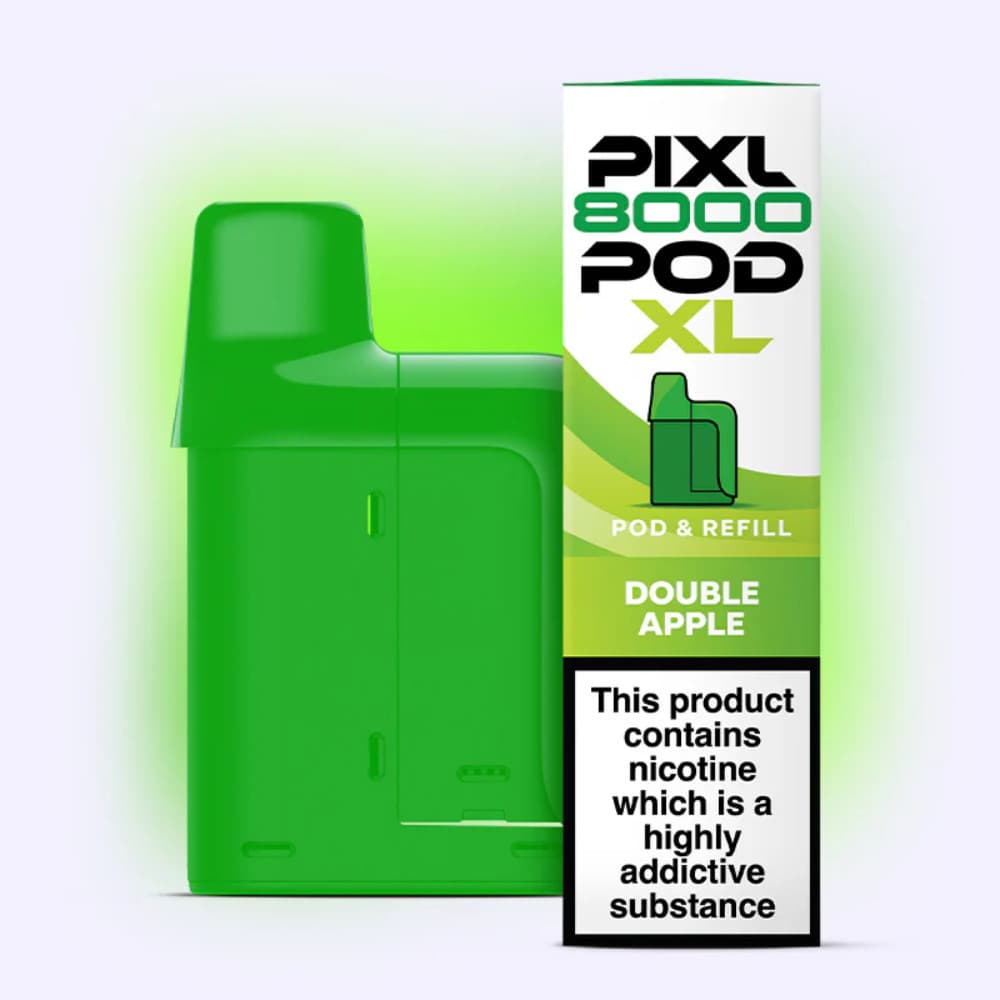  Double Apple PIXL 8000 Pods