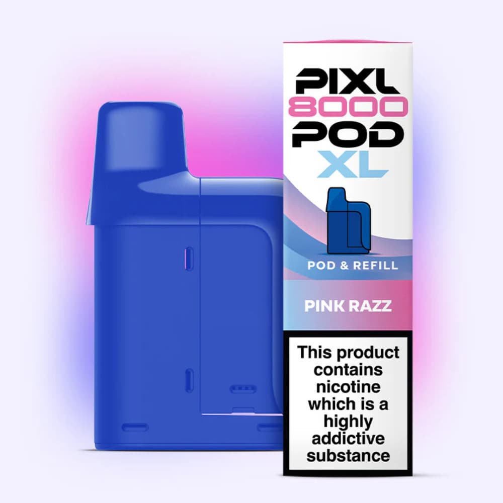  Pink Razz PIXL 8000 Pods