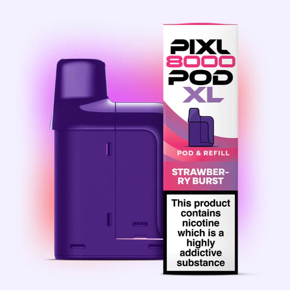  Strawberry Burst PIXL 8000 Pods