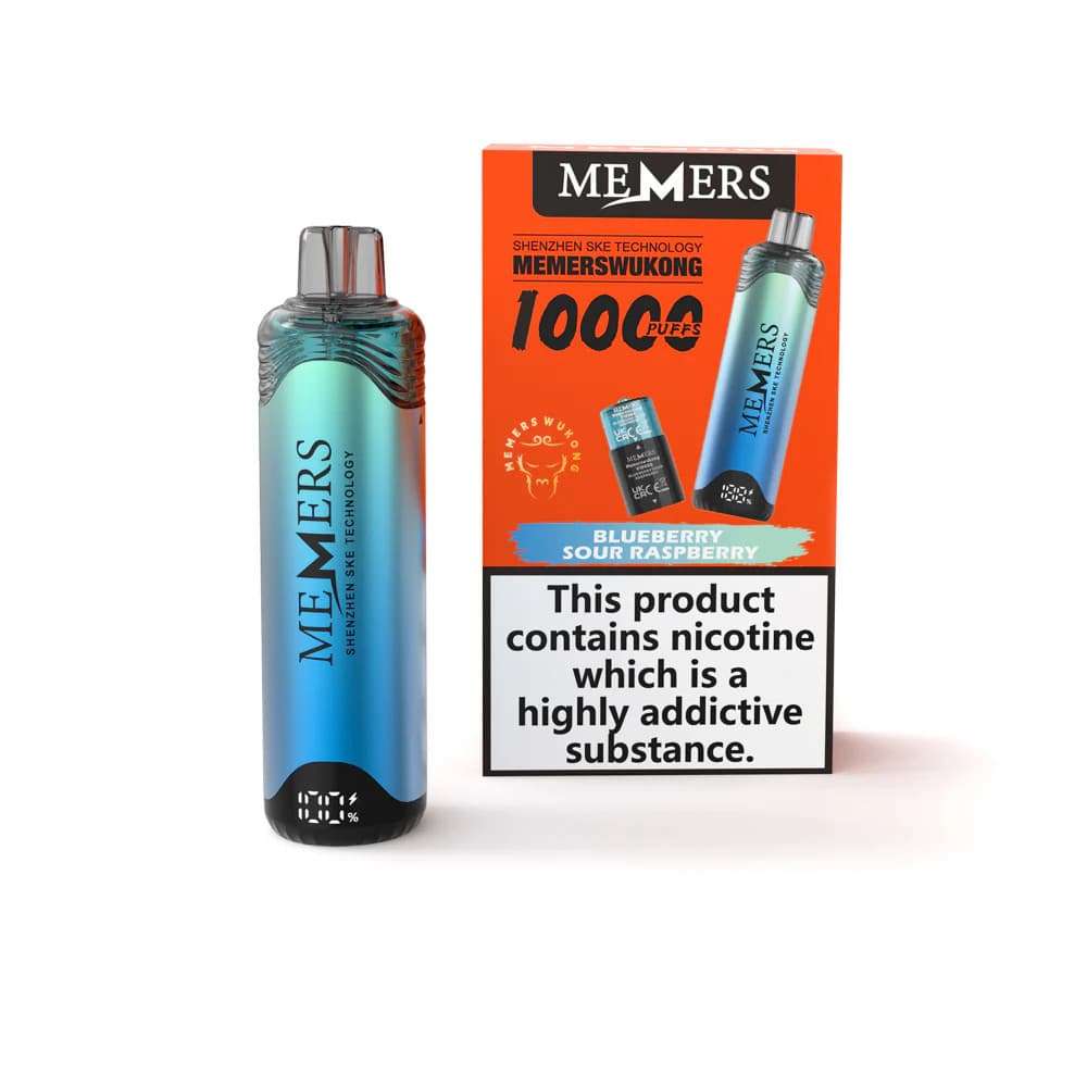 Blueberry Sour Raspberry Memers Wukong V10000 Prefilled Vape Kit