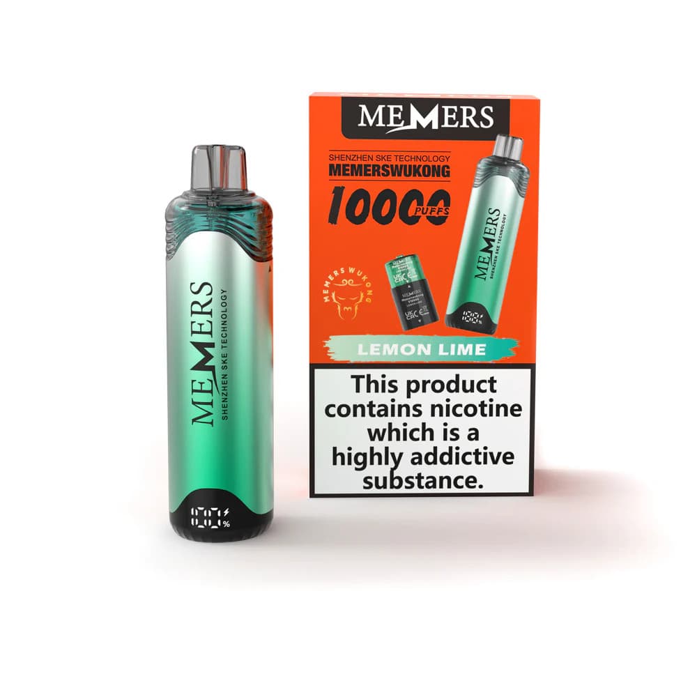  Lemon Lime Memers Wukong V10000 Prefilled Vape Kit