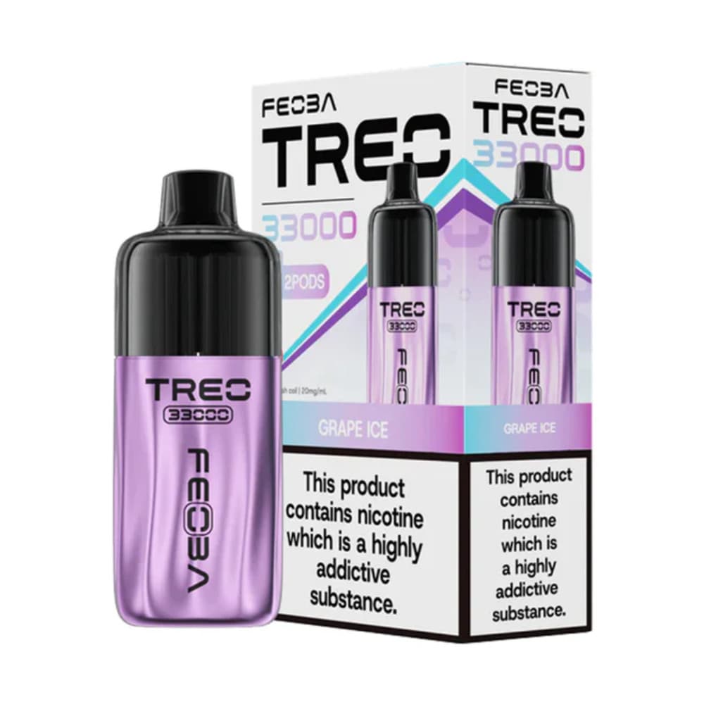  Grape Ice Feoba Treo 33k Prefilled Vape Kit