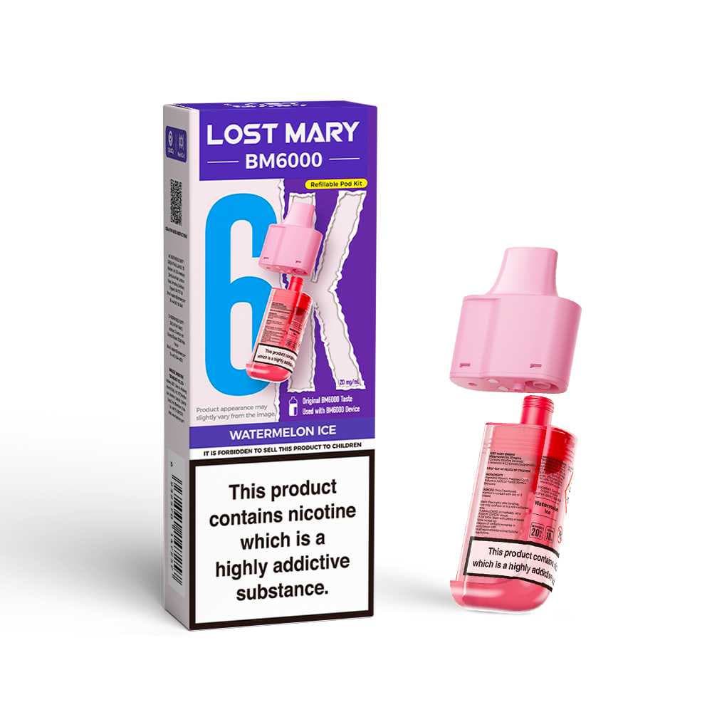  Watermelon Ice Lost Mary Bm6000 Pods