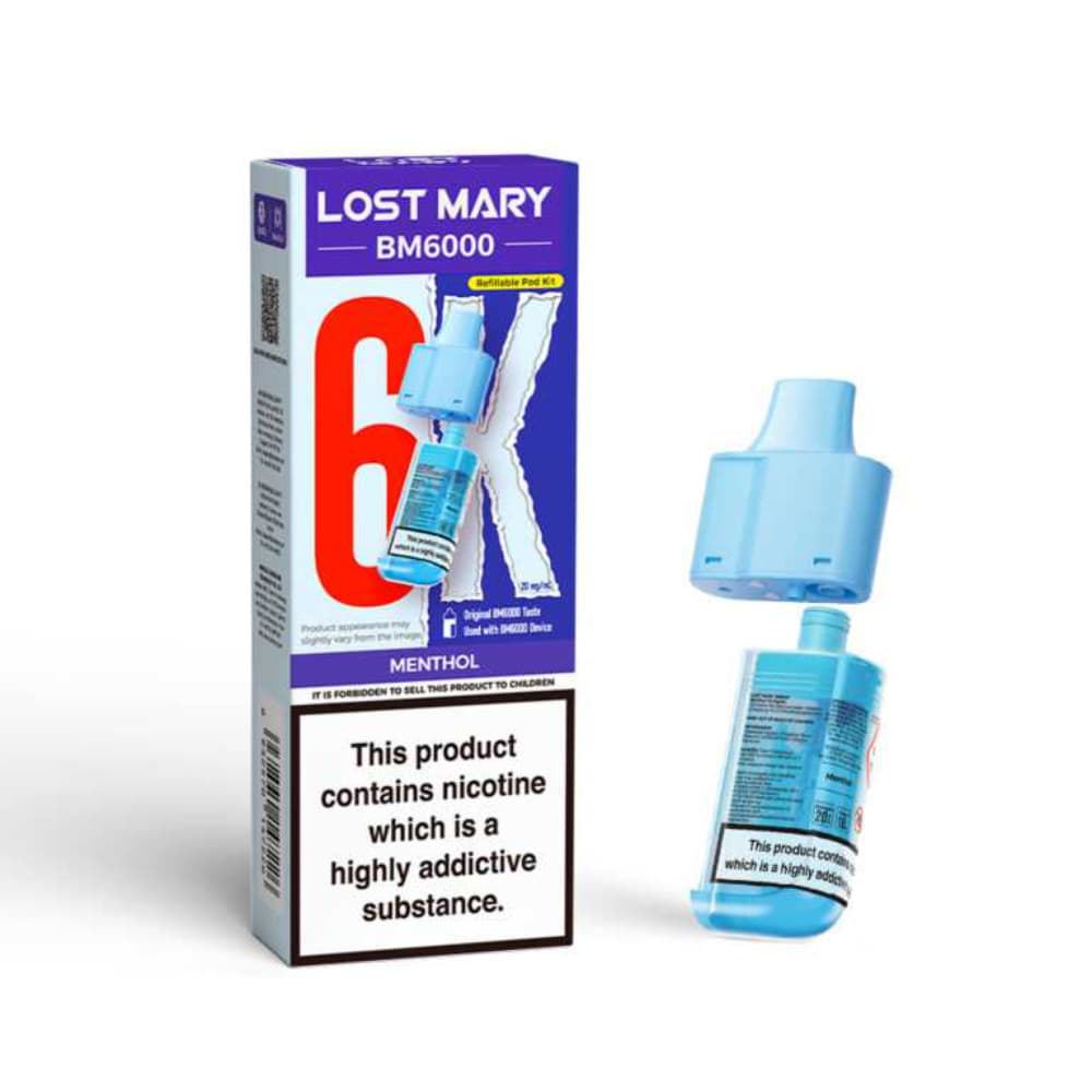  Menthol Lost Mary Bm6000 Pods