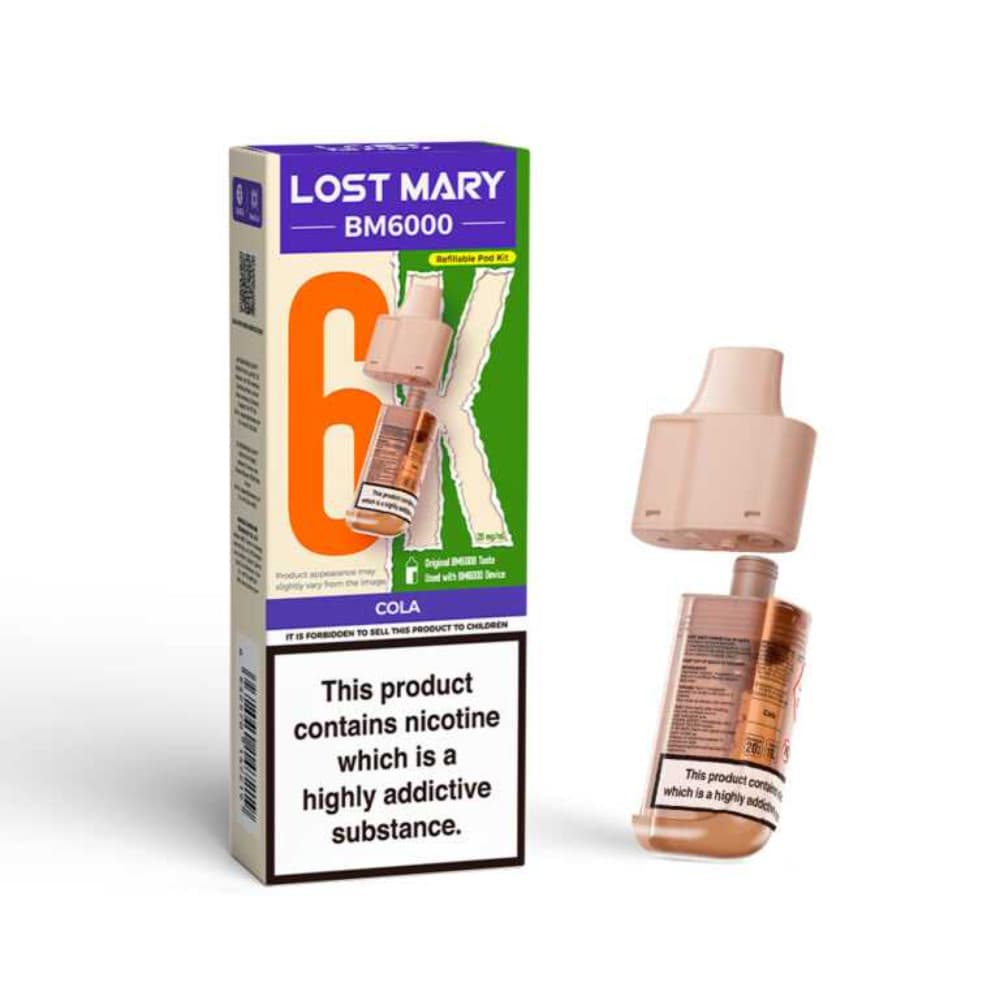  Cola Lost Mary Bm6000 Pods