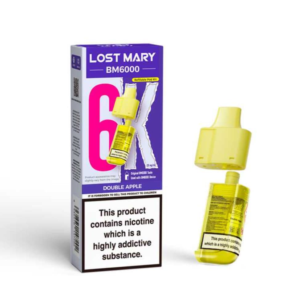  Double Apple Lost Mary Bm6000 Pods