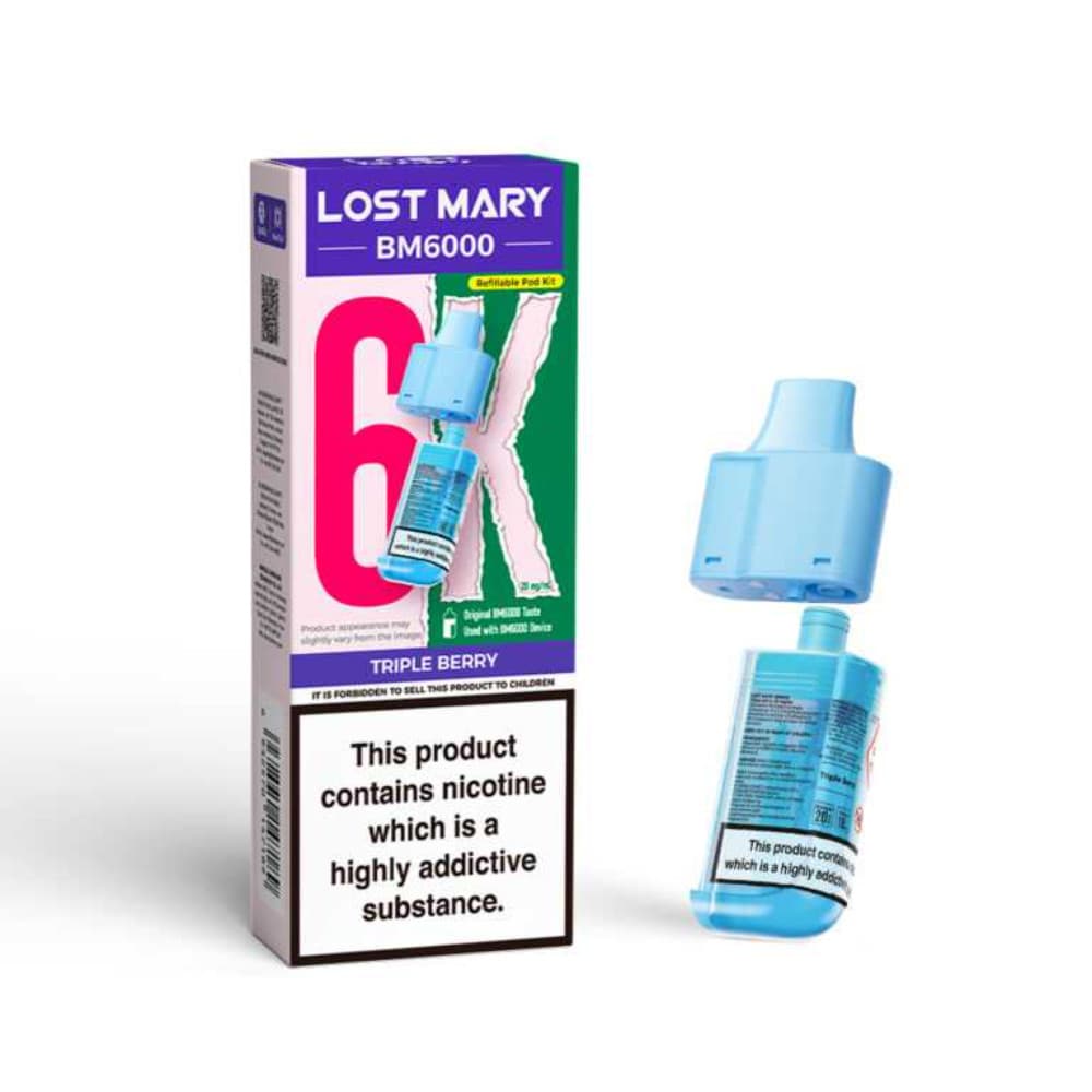  Triple Berry Lost Mary Bm6000 Pods