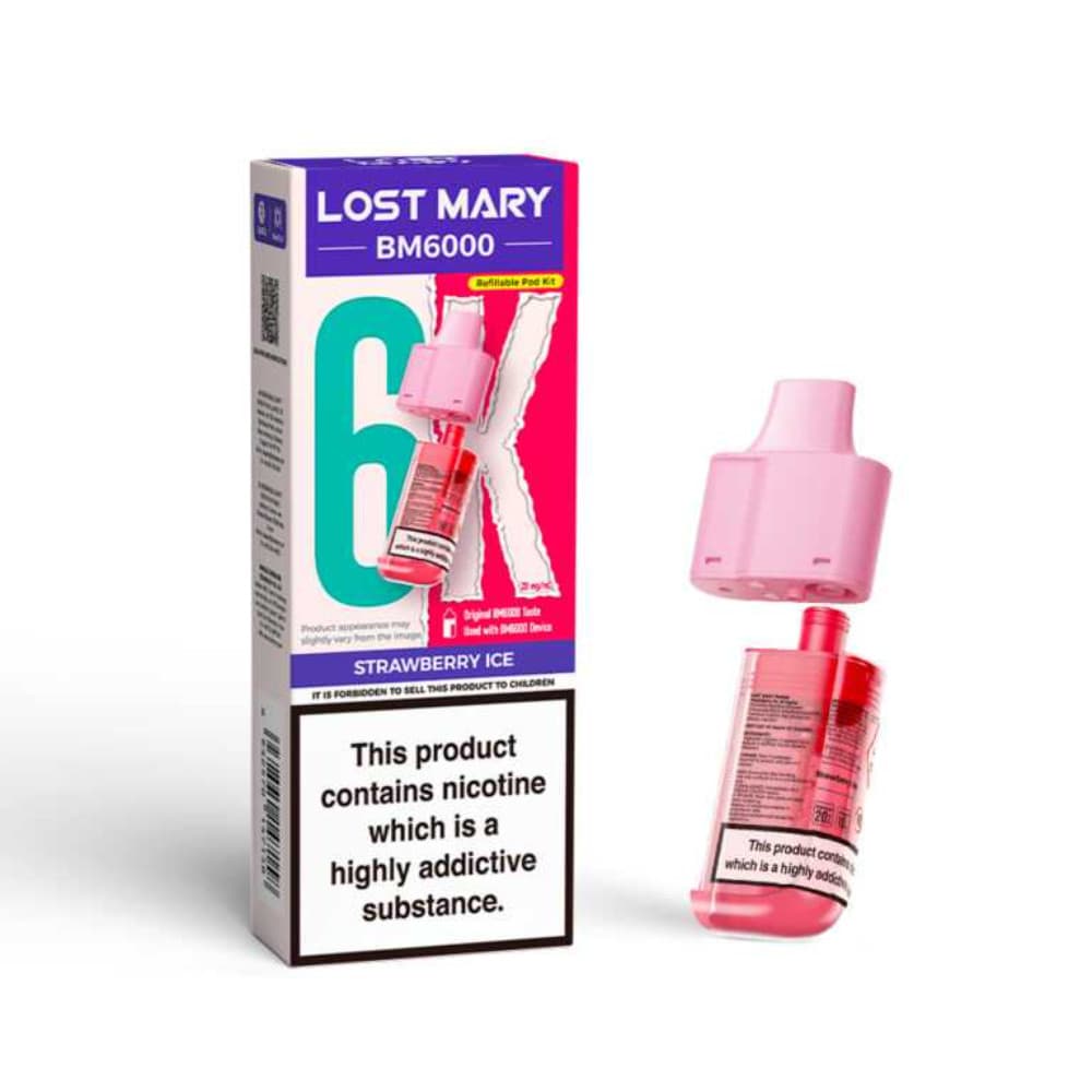  Strawberry Ice Lost Mary Bm6000 Pods