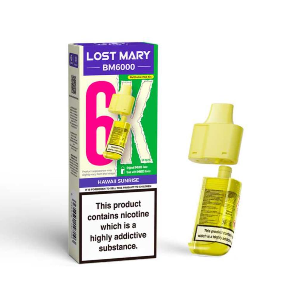  Hawaii Sunrise Lost Mary Bm6000 Pods