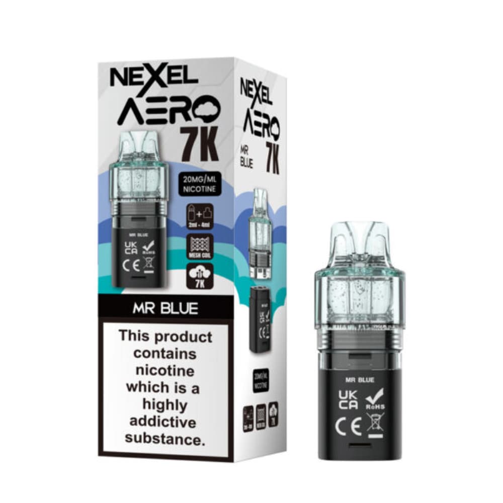  Mr Blue Nexel Aero 7k Pods