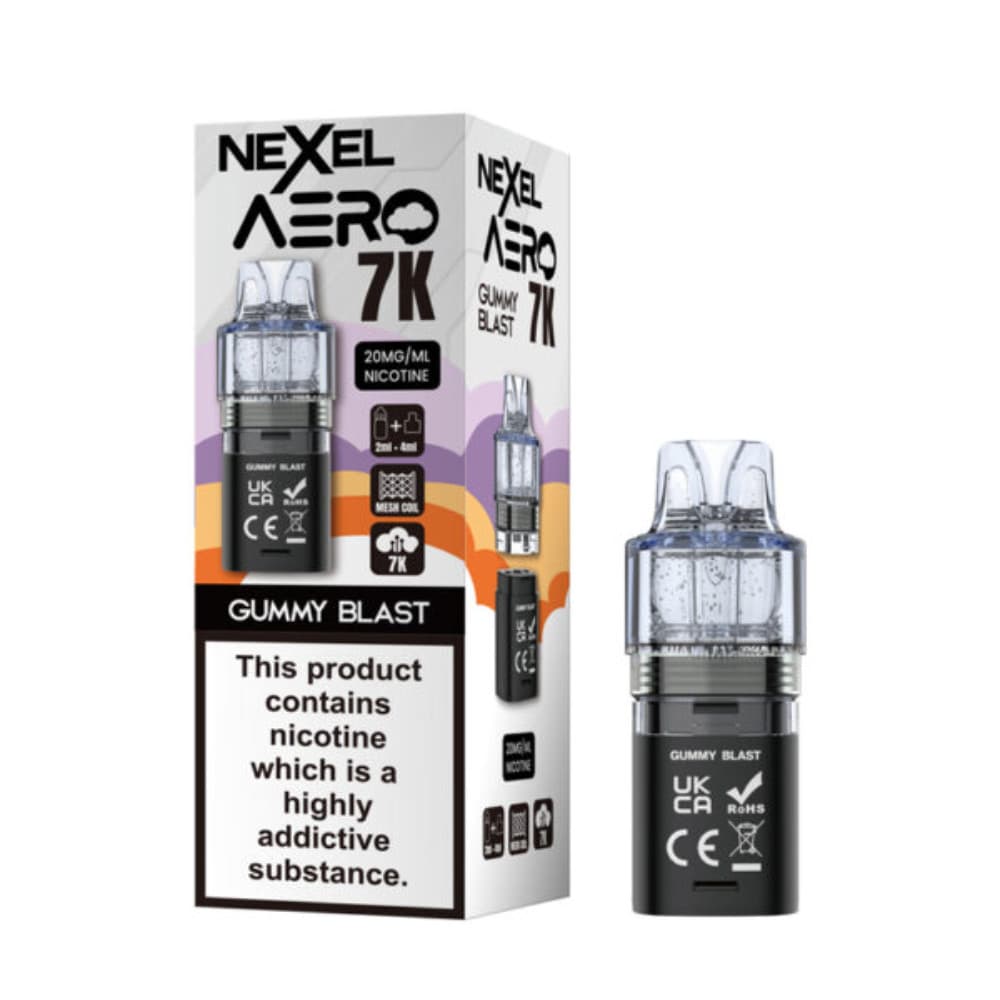  Gummy Blast Nexel Aero 7k Pods
