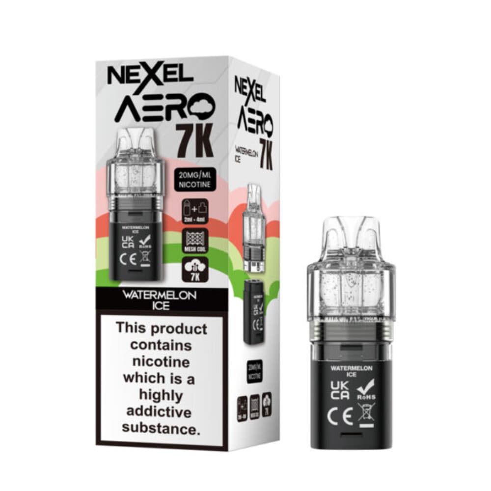  Watermelon Ice Nexel Aero 7k Pods