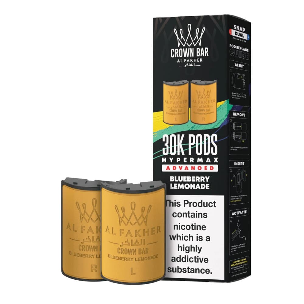  Blueberry Lemonade Al Fakher 30k Hypermax Pods