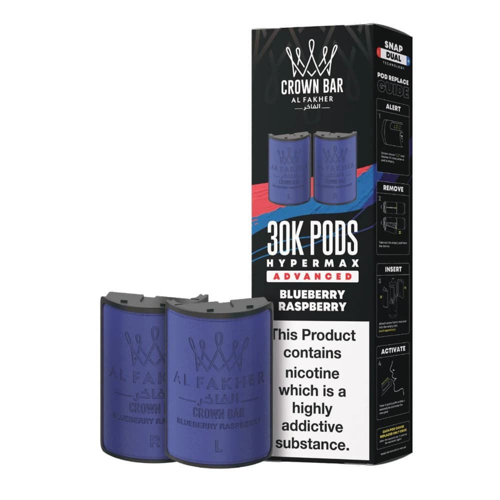  Blueberry Raspberry Al Fakher 30k Hypermax Pods