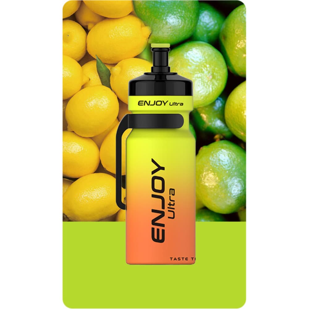  Lemon Lime Enjoy Ultra 9000 Prefilled Pod Vape Kit