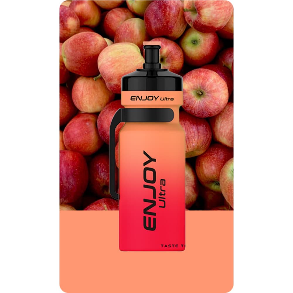  Red Apple Ice Enjoy Ultra 9000 Prefilled Pod Vape Kit