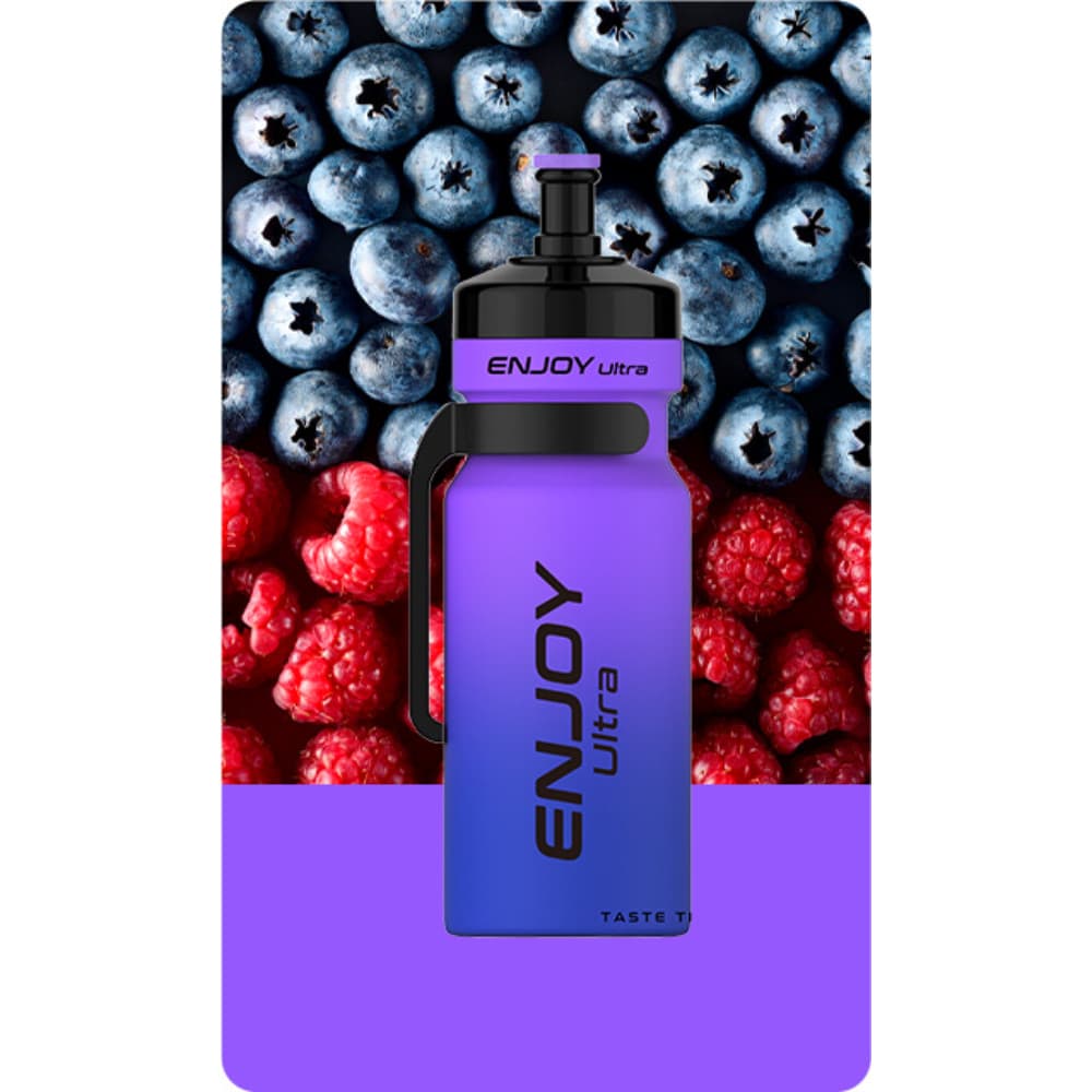  Blueberry Raspberry Enjoy Ultra 9000 Prefilled Pod Vape Kit