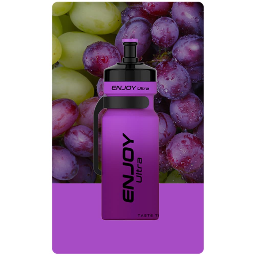  Grape Enjoy Ultra 9000 Prefilled Pod Vape Kit