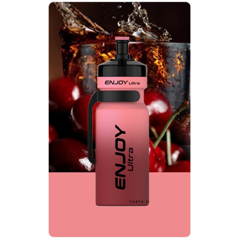  Cherry Cola Enjoy Ultra 9000 Prefilled Pod Vape Kit