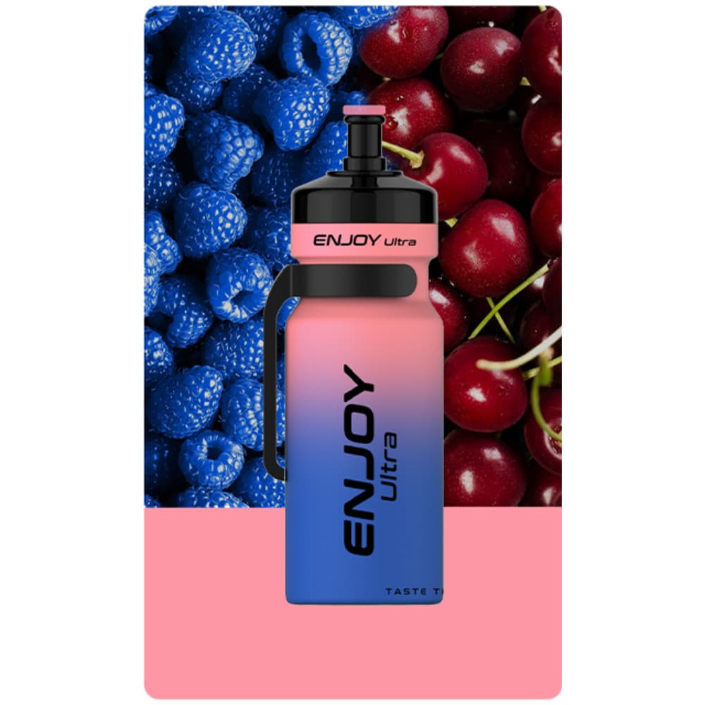  Blue Razz Cherry Enjoy Ultra 9000 Prefilled Pod Vape Kit