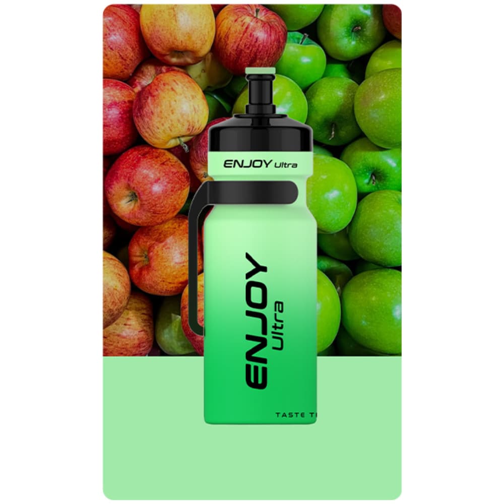  Double Apple Enjoy Ultra 9000 Prefilled Pod Vape Kit