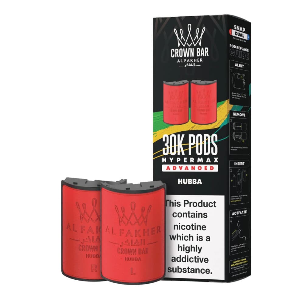  Hubba Al Fakher 30k Hypermax Pods