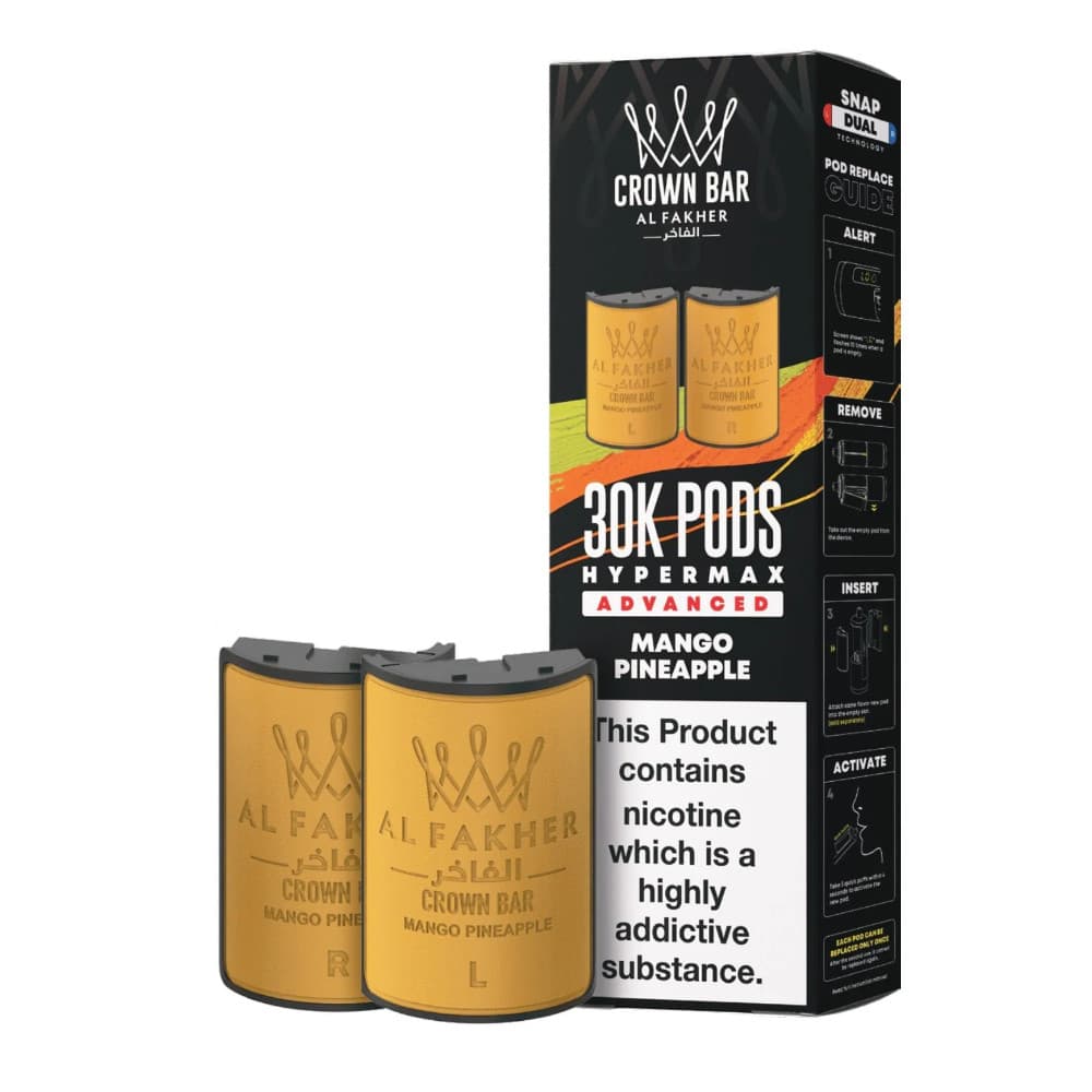  Mango Pineapple Al Fakher 30k Hypermax Pods