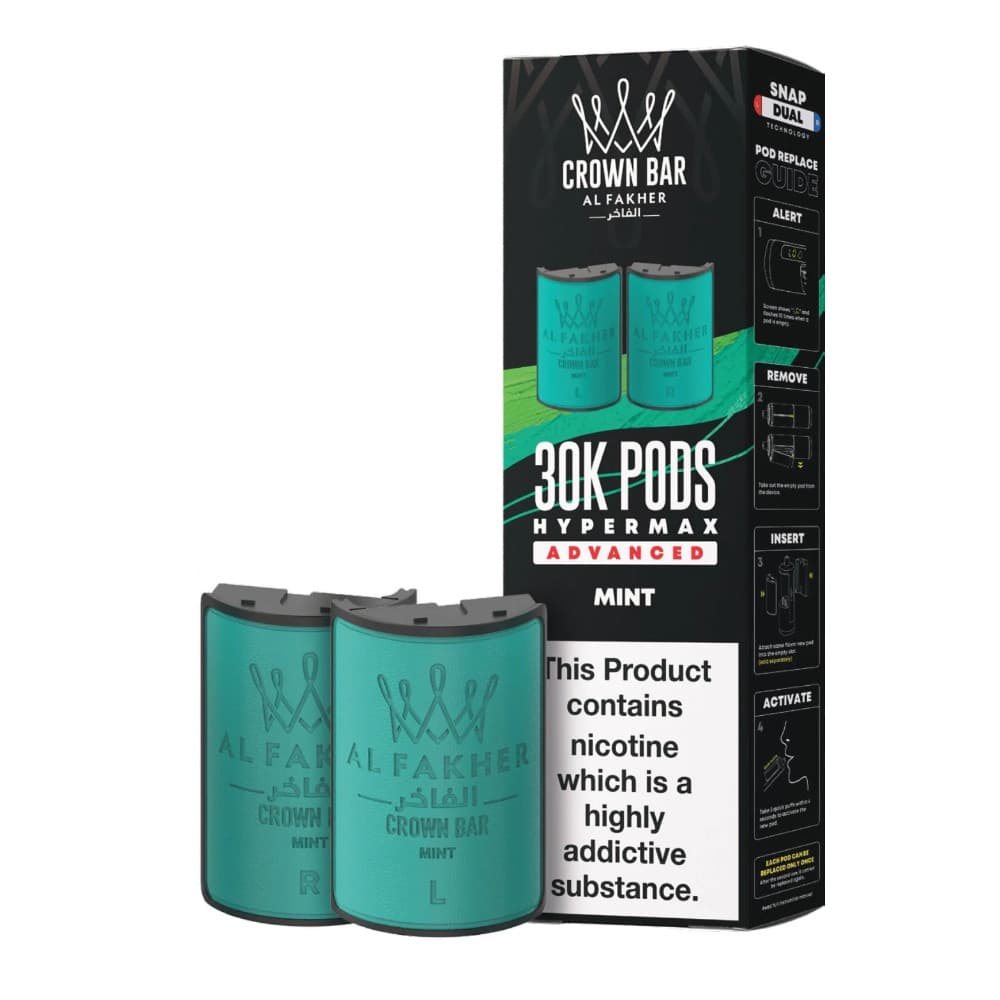  Mint Al Fakher 30k Hypermax Pods
