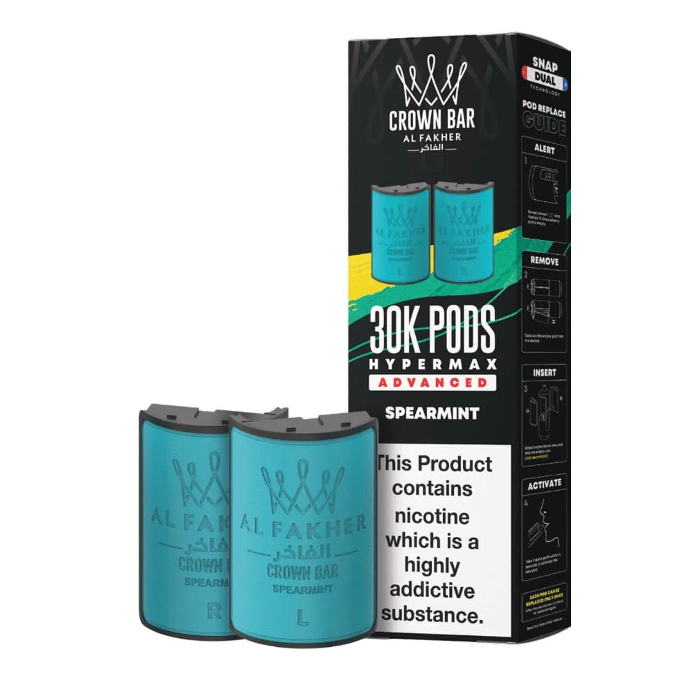  Spearmint Al Fakher 30k Hypermax Pods