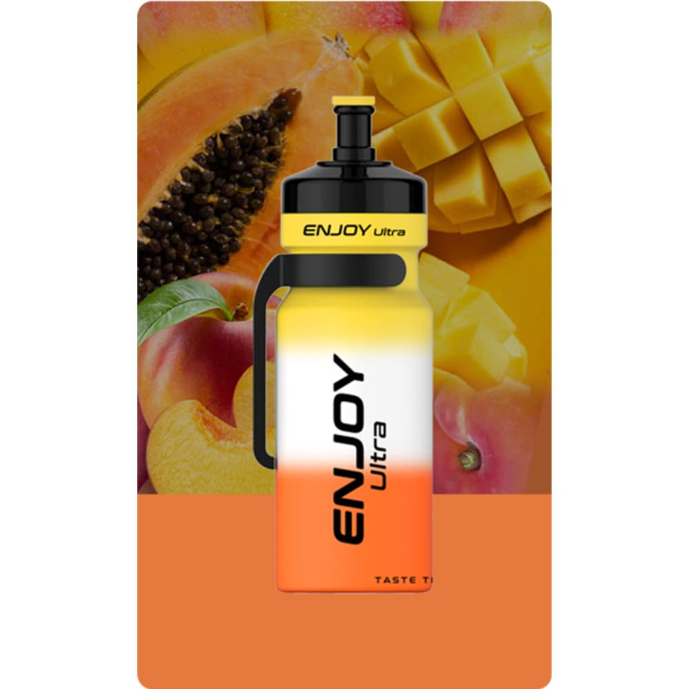 Mango Peach Papaya Enjoy Ultra 9000 Prefilled Pod Vape Kit