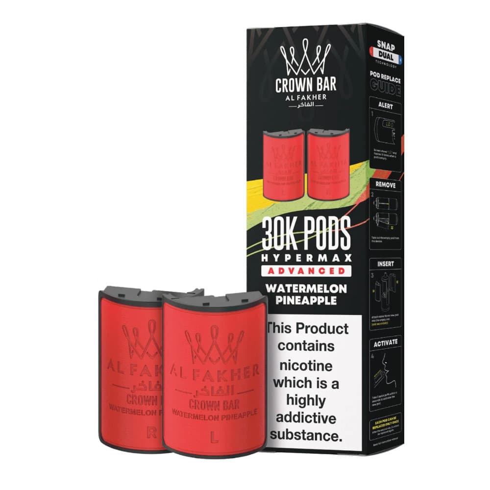  Watermelon Pineapple Al Fakher 30k Hypermax Pods